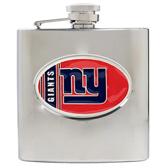 8oz Stainless Steel Flask with Filling Funnel NFL