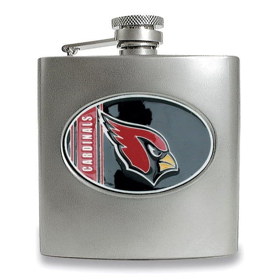 8oz Stainless Steel Flask with Filling Funnel NFL