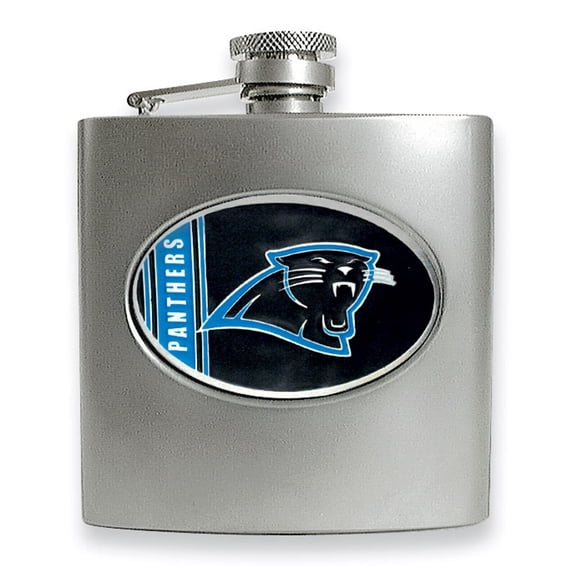 8oz NFL Stainless Steel Flask With Funnel