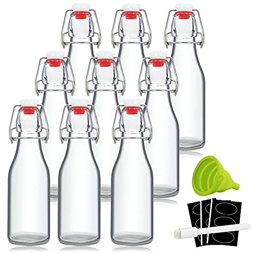 https://i5.walmartimages.com/seo/8oz-Swing-Top-Bottles-Glass-Beer-Bottle-Airtight-Rubber-Seal-Flip-Caps-Home-Brewing-Kombucha-Beverages-Oil-Vinegar-Water-Soda-Kefir-9-Pack_b980ae58-9ec5-4e85-9dd5-241fd1dbdc47.24caba655d50346f16b69326bcde01ec.jpeg