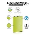 thumbnail image 1 of 8oz Yellow Flask, 1 of 2