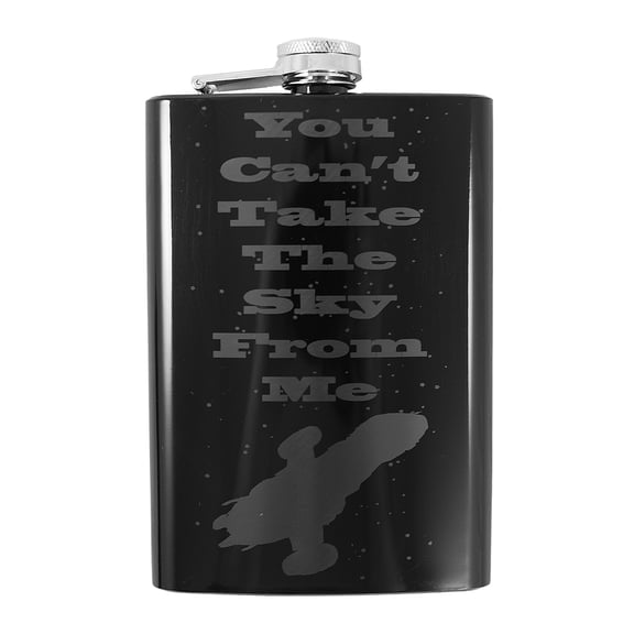 8oz You Can't Take the Sky From Me Flask L1