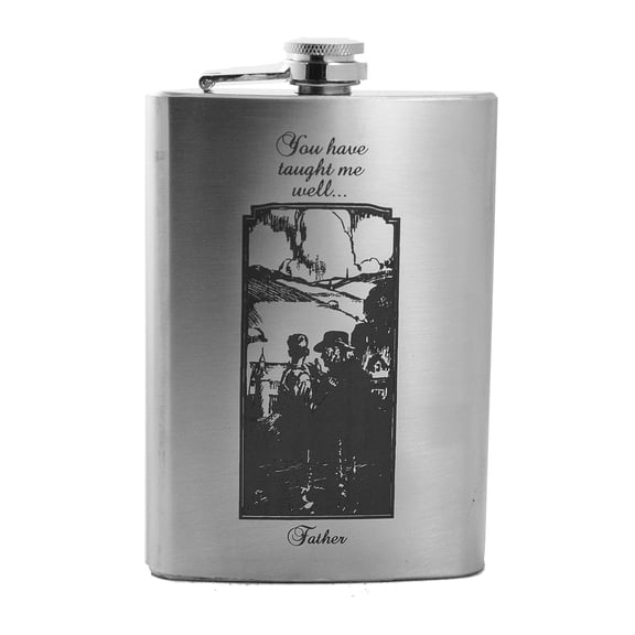 8oz You Have Taught Me Well Flask L1