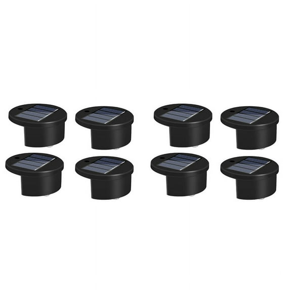 8pack Solar Powered Swimming Pool Edge Lights for Inground Pools, Above Ground Waterproof Wireless Decorations