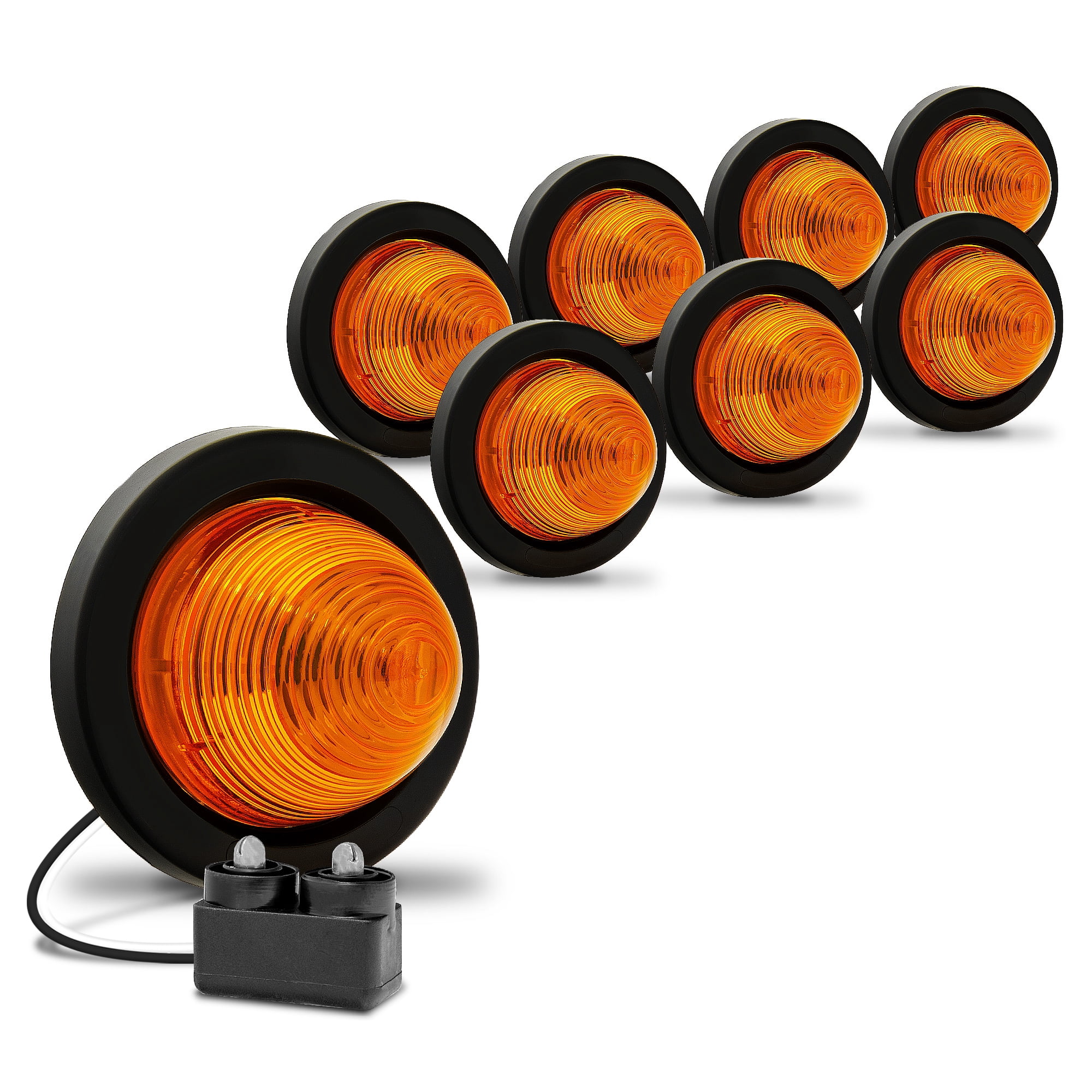 Dialight Dot SAE P2 Ambra 2x5 Luce LED - Nuovo