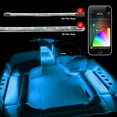 thumbnail image 1 of 8pc 36" + 8pc 10" Flex Strips Boat Marine XKchrome App Control Interior LED Light Kit, 1 of 4