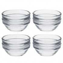 8pc Beille Glass Pinch Bowl Ramekin Set Cooking Baking Supplies Kitchen Essentials