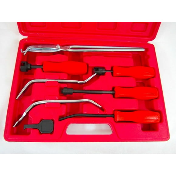 8pc Brake Service Tool Set Professional Repair Install Drum Servicing Springs - Code Auto Tool and Restoration Supply