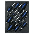 thumbnail image 1 of 8pc Go Through Screwdriver Set Flat Bladed Headed Phillips Screws, 1 of 3