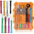 thumbnail image 1 of 8pc Mini Screwdriver Set - Magnetic Torx Screwdrivers Repair Kit for Electronics Jewelry Eyeglasses Xbox Controller iMac Watch Screwdriver - Compatible Small Screwdriver Set, 1 of 4
