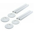 thumbnail image 1 of 8pc Pipes Radiator Pipe Covers sleeve 15mm Collars Cut Fit Bathroom Chrome Effec, 1 of 6