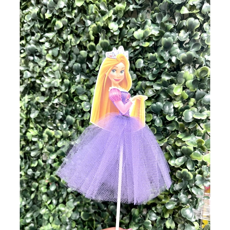 Disney Princess Rapunzel Birthday Cake Topper, by Vak Count