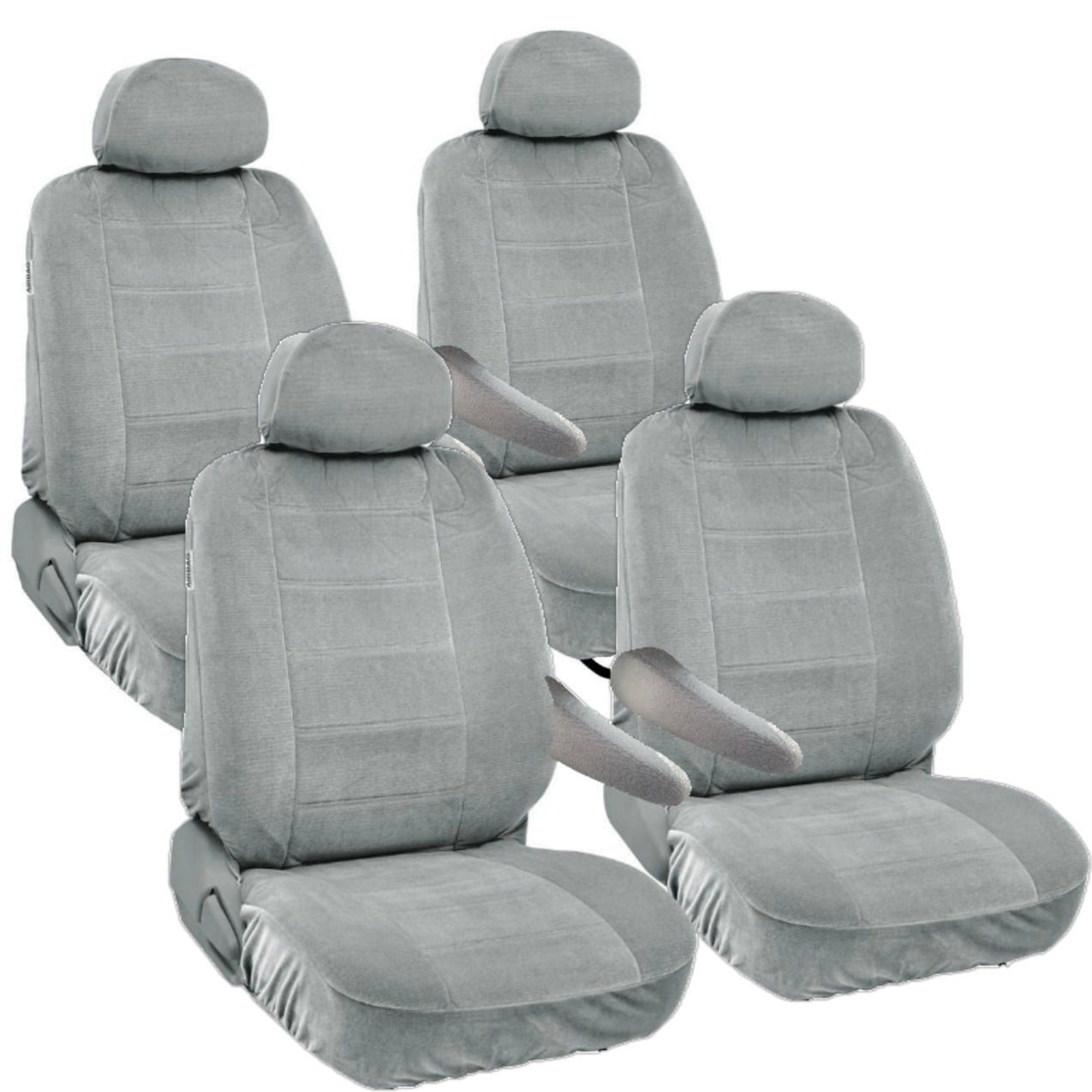 8pc Seat Covers for 2008 Honda Odyssey Van 4pc Front 4pc Middle