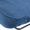 thumbnail image 1 of 8pc Seat Covers for 2008 Kia Sedona Van 4pc Front & 4pc Middle Row Bucket Seatcovers Headrest & Armrest Slots (Blue), 1 of 3
