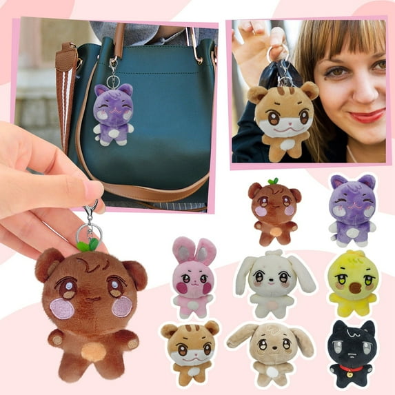 8pc Stray K1ds Skzoo Plush Doll Toys, Skzoo Fel1x Cartoon anime Doll Soft Stuffed Cartoon Skzoo Plush Toy Gift Toys for pop Fans