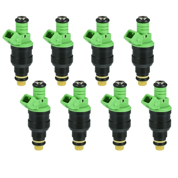 8pcs 0280150558 Fuel Injector Nozzle Flow for Ford for Mustang 1996-2004 4.6L for Ford F-350 1993-1994 Black Green