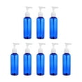 8pcs 100ml Shampoo Lotion Bottles Refillable Empty Bottles Pump