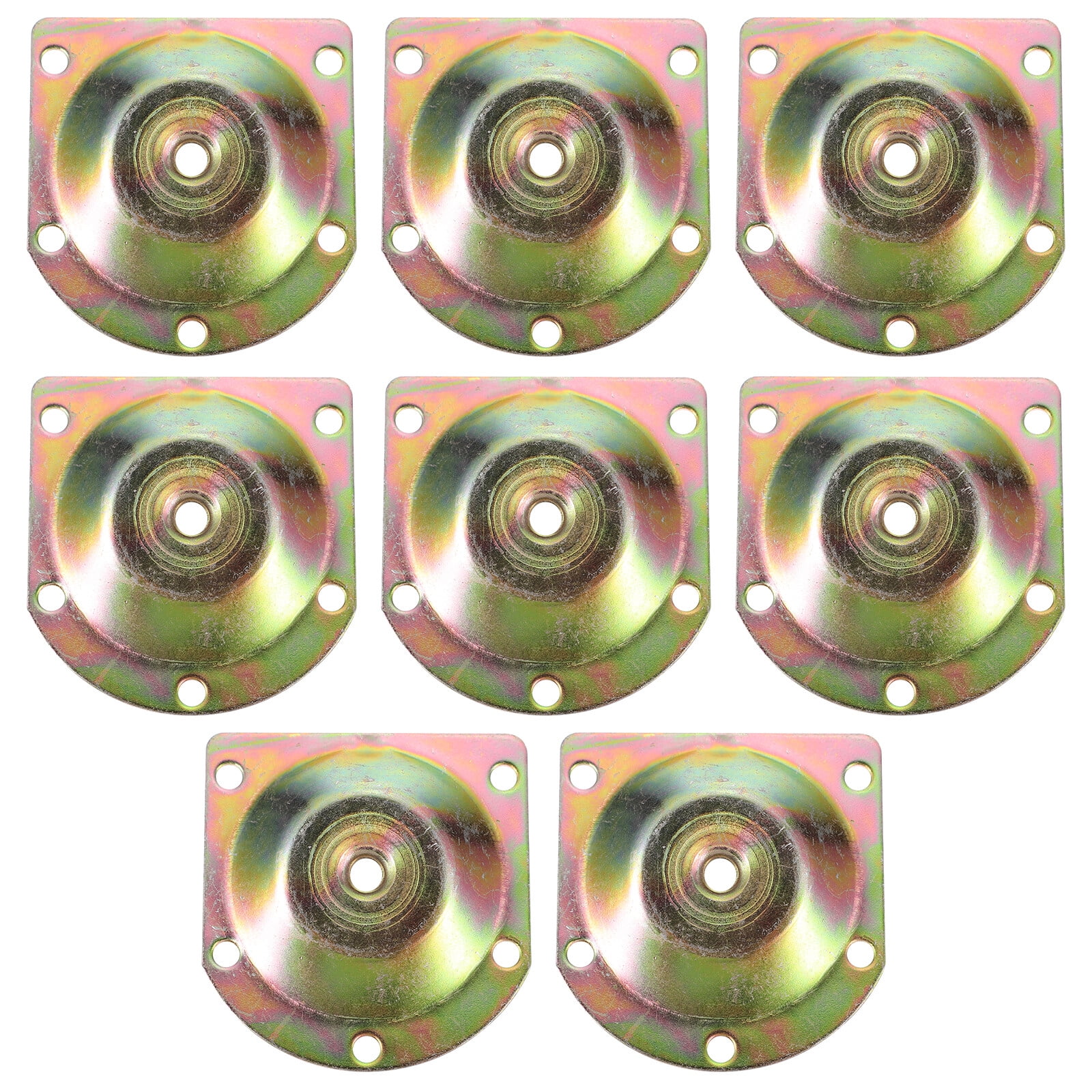 8pcs 12 Degree Slanted Table Leg Mounting Plates Furniture Leg