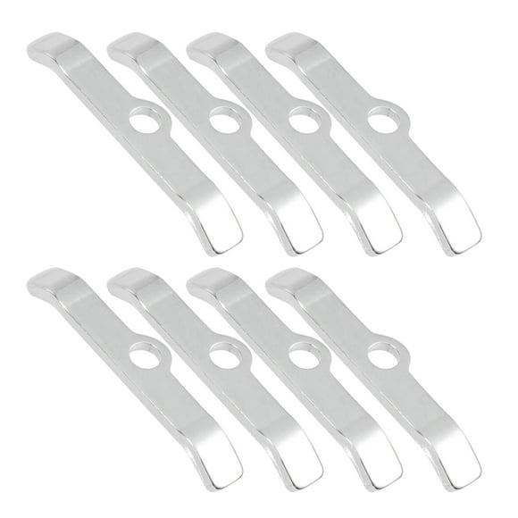 8pcs 3" Vehicle Valve Cover Spreader Bar Aluminum Alloy Valve Hold Down Tab for Chevy 283 305 Engines