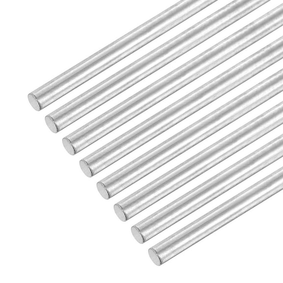 8pcs 304 Stainless Steel Round Rods 3mm x 160mm for RC DIY Craft Tool