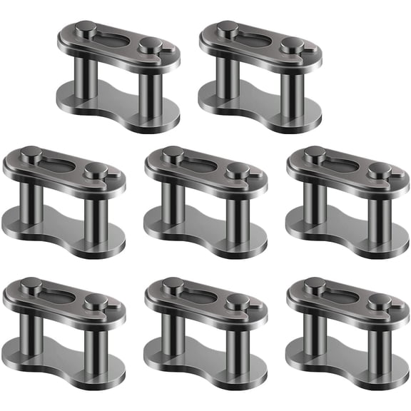 8pcs 420 Chain Master Link Heavy Duty for 50cc 70cc 90cc 110cc 125cc Dirt Bike Quad Buggy Mini Bike Pit ATV Scooter