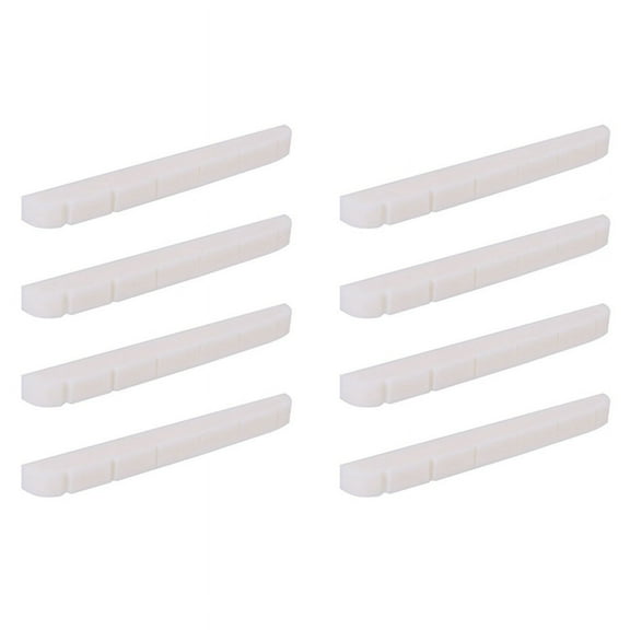 8pcs 42mm Bone Nut for Electric Guitar ,8 x Nut,Beige