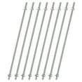 thumbnail image 2 of MingQiEven 48 Pack 8/32 Inch Stainless Steel M4 Threaded Rod With Hex Nuts Include 16 2 of 14