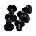 thumbnail image 1 of 8pcs 8mm Black Stem Bumpers Glide, Patio Outdoor Furniture Glass Table Top, 1 of 4