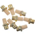 thumbnail image 1 of 8pcs Air Pneumatic Mufflers Exhaust Muffler 1/4 Inch Air Fitting Copper Mufflers, 1 of 8