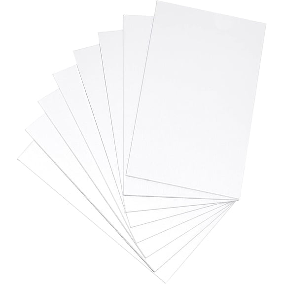 8pcs Aluminum sheet For Laser Cutting Precision Machining Mould Making Rectangle Silver 10x6x0.1cm