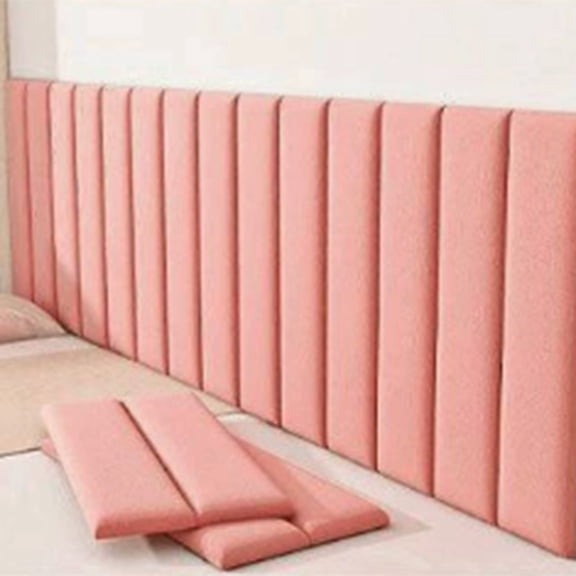8pcs Anti-Collision Wall Paddings 3D Self- Adhesive Wall Panels Baby Nursery Decor Padded Cushions for Kids Anti-Collision Sticker Foam Mats for Playroom
