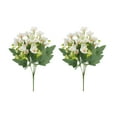 thumbnail image 1 of 8pcs Artificial Cherry Blossom Flower, Silk Peach Flowers Fake Plants Arrangement for DIY Garden Home Wedding Party Decor, 1 of 5