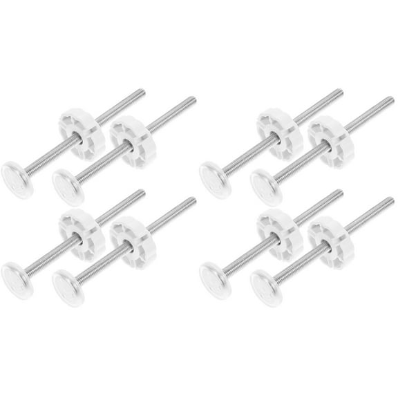 8pcs Baby Gate Threaded Spindle Rods Replacement Bolts Baby Gate Replacement Parts