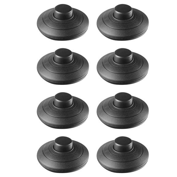 8pcs Black in-Line Lamp Foot Switch Push Power Pedal Light FootSwitch