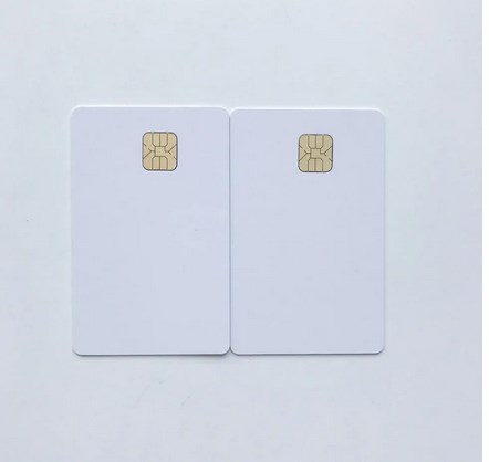 8pcs Blank Cards with Chips Pvc Blank Cards Smart Ic Cards Blank