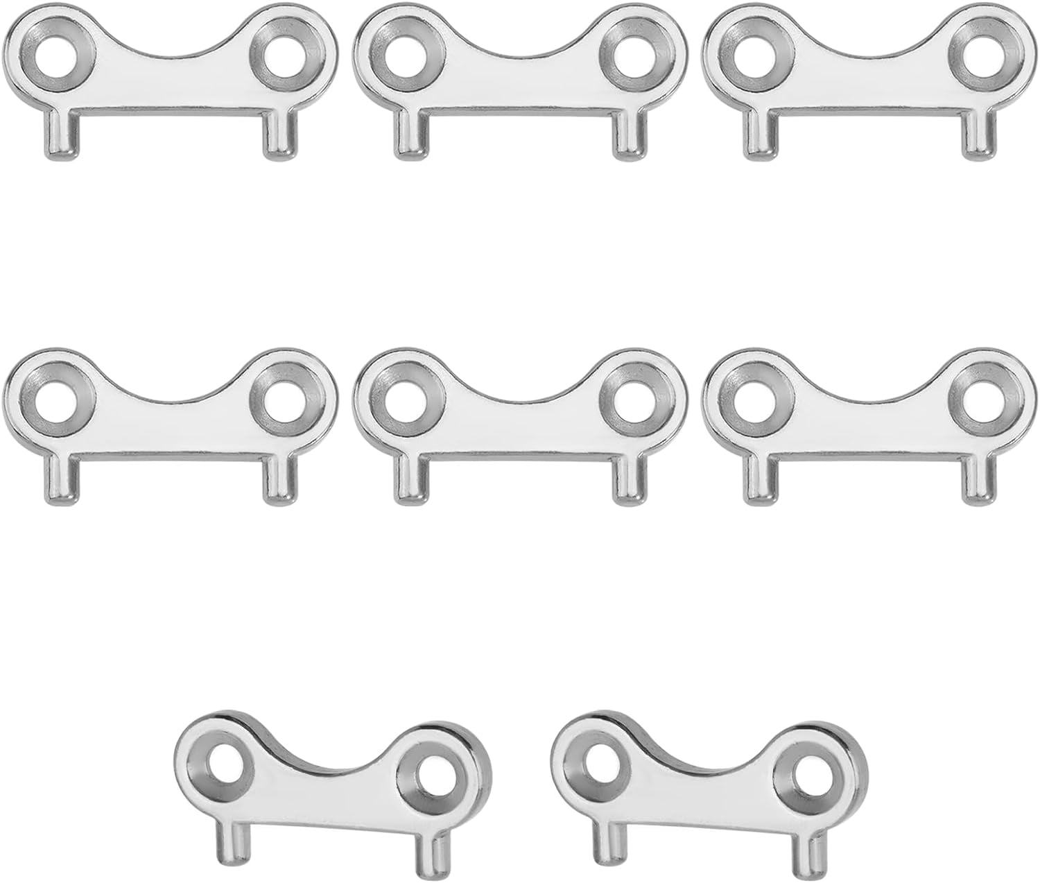 8pcs Boat Gas Cap Key Stainless Steel 316 Marine Boat Yacht Gas Water