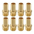 thumbnail image 1 of 8pcs Brass Barbed Fitting 1/2" to 5/8" Hose ID Hose Fitting, 1 of 7