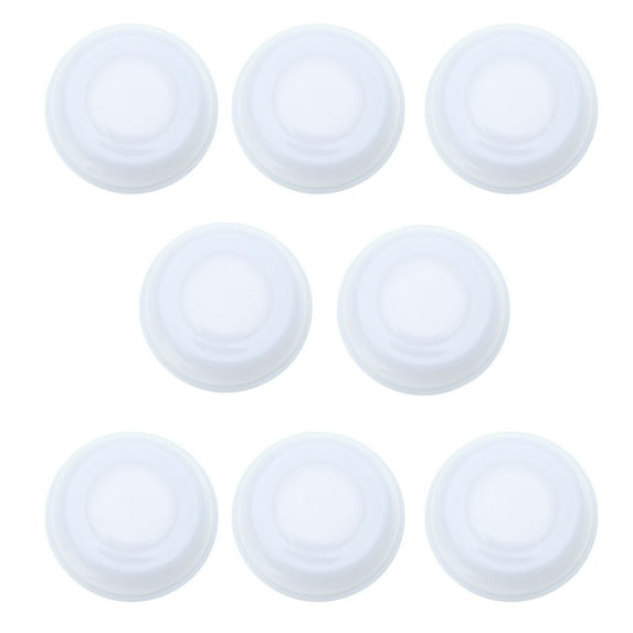 8pcs Breast Milk Bottle Storage Tops Wide Replacement Neck Baby Bottle Caps
