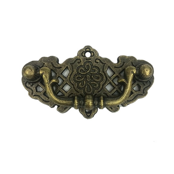 8pcs Cabinets Knobs Handles Vintage Kitchen Furniture Wardrobe Antique Jelwery Dresser Box Vintage Drawer Pulls