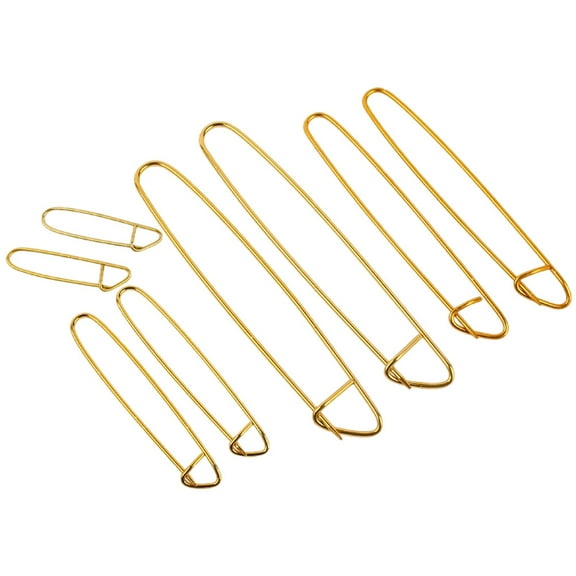 8pcs Cable Stitch Holders Pins Weaving Needle Brooch Stitch Holders for Knitting