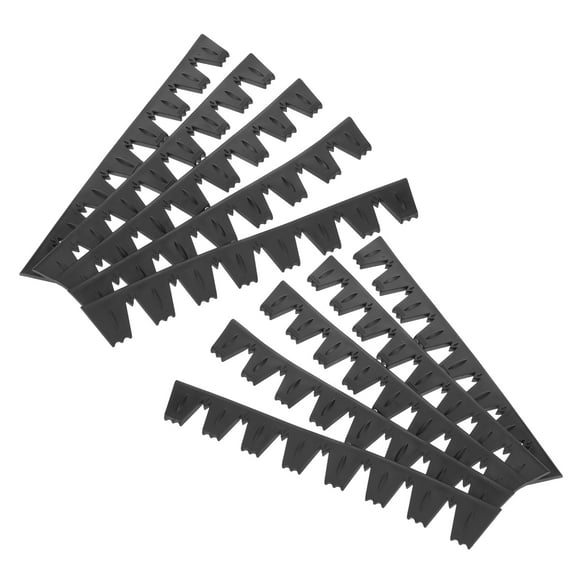 8pcs Car Bumper Guard Kit Bumper Scrape Guards Car Bumper Cover Bumper Protector Rear Bumper Cover Car Rear Bumper Protector