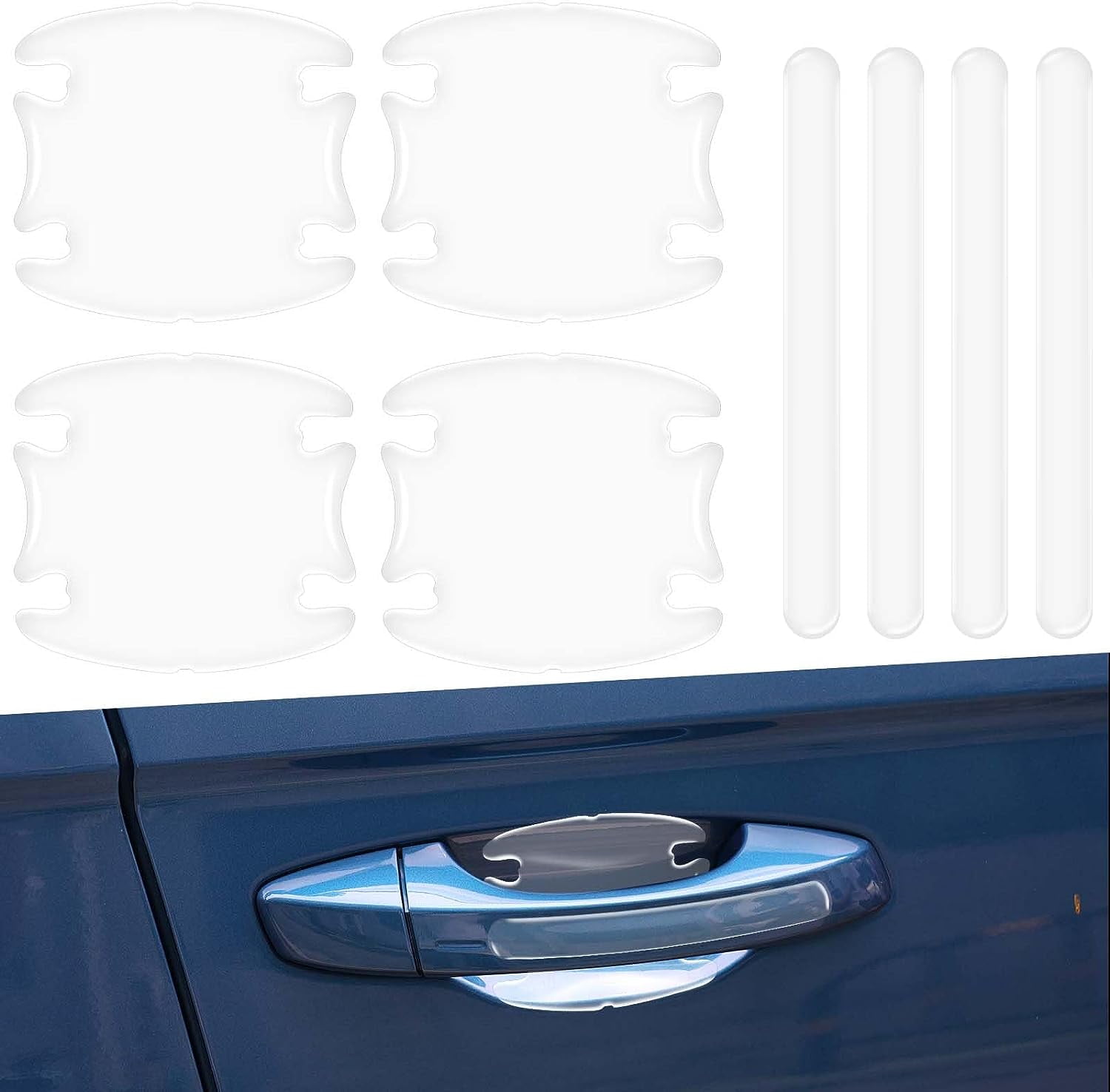 Clear car door handle protector discount