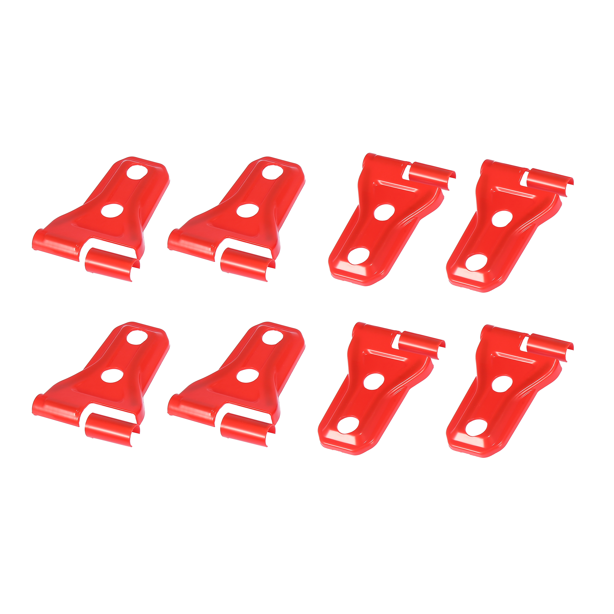 8pcs Car Door Hinge Cover Trim Protector Plastic for Jeep Wrangler JL