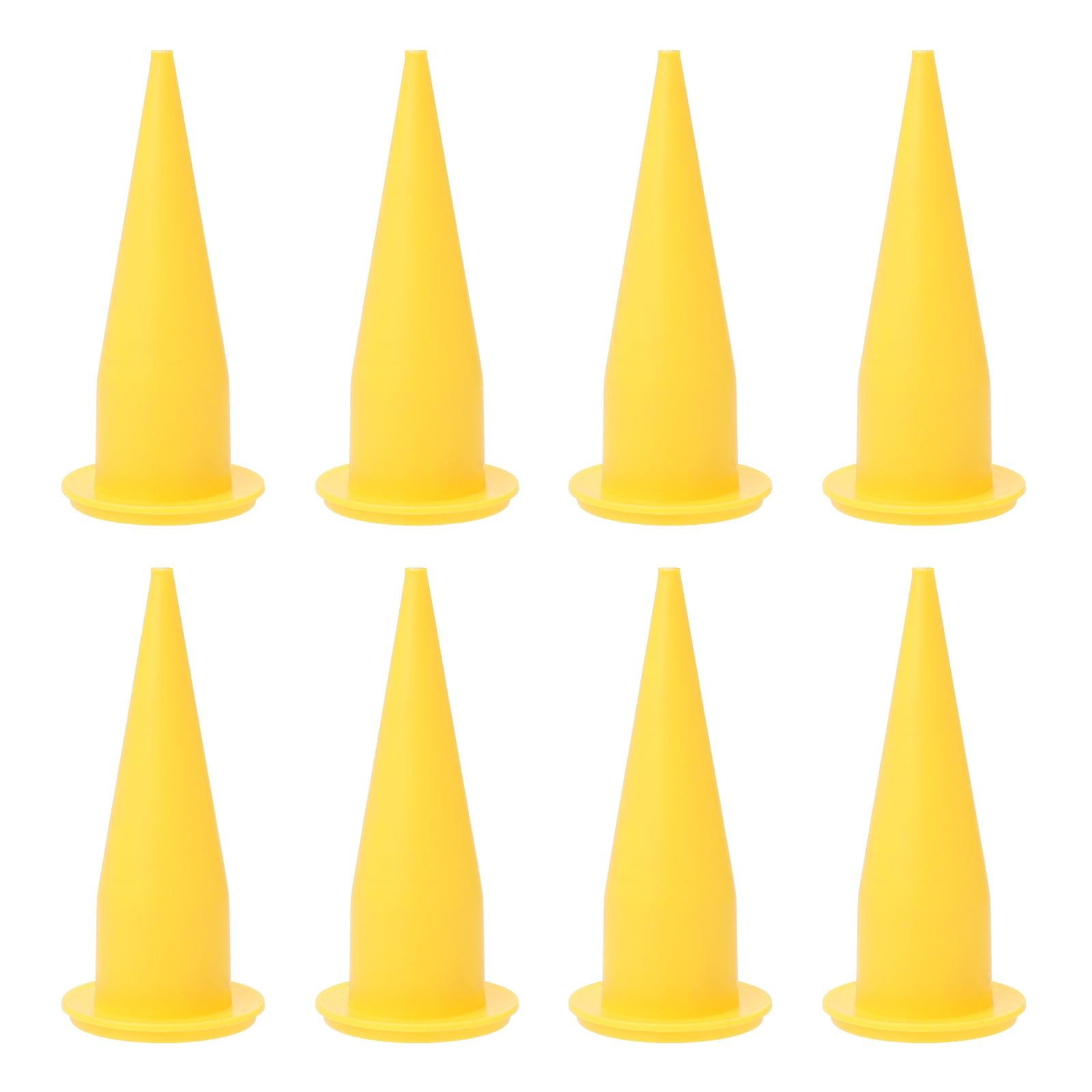 8pcs Caulk Nozzle Applicator Caulk Finishing Tool Plastic Sealant