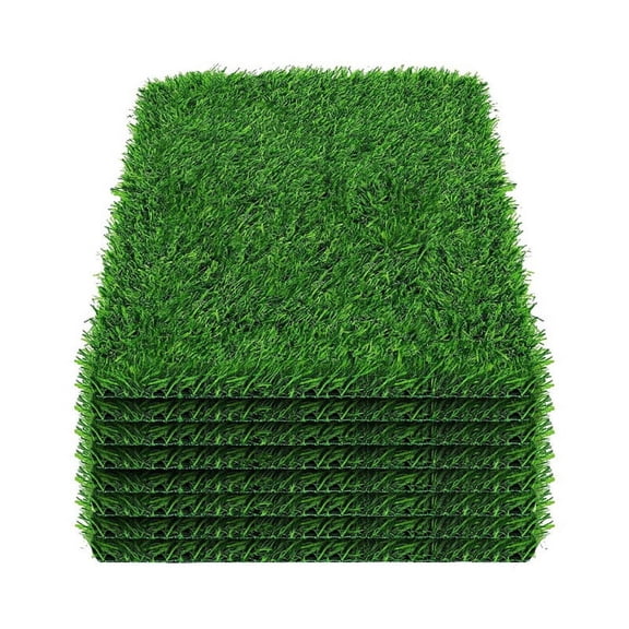 8pcs Chicken Nesting Pads-12x12 Inch, Thicken Artificia Grass Nesting Box Liners Pads Reusable Laying Eggs Bedding