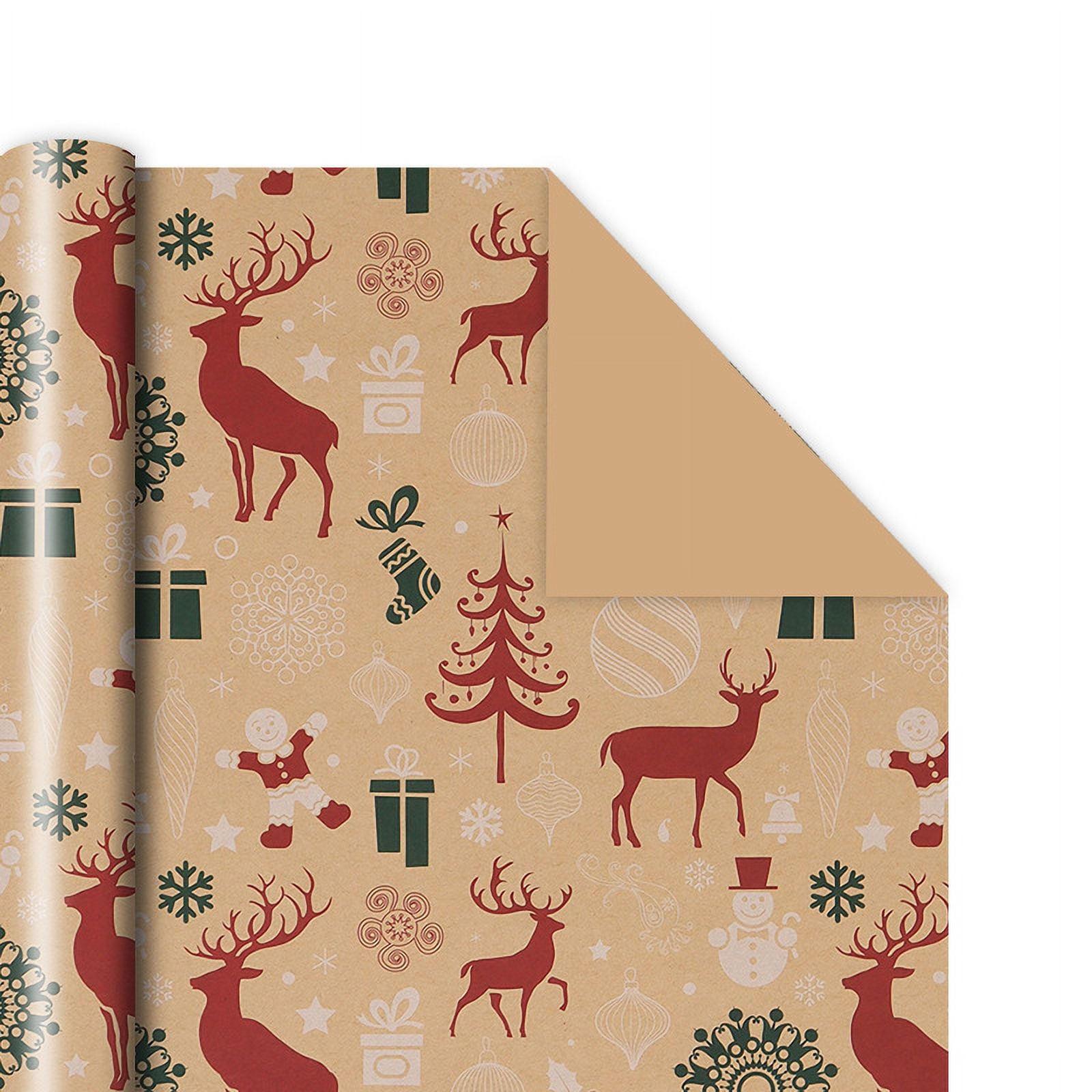 8pcs Christmas Gift Wrapping Paper Box Wrapping Paper Gift Packing