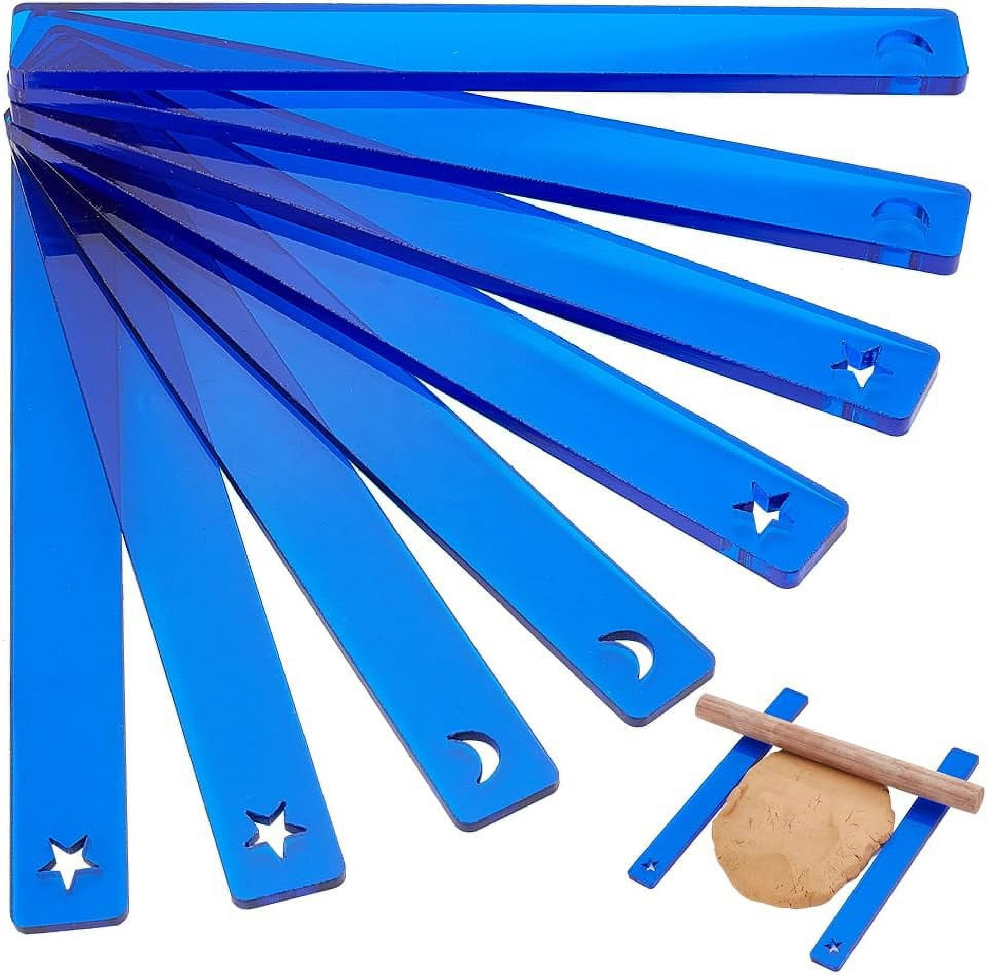 8pcs Depth Guide for Clay 3mm 5mm Polymer Clay Depth Guide Pottery