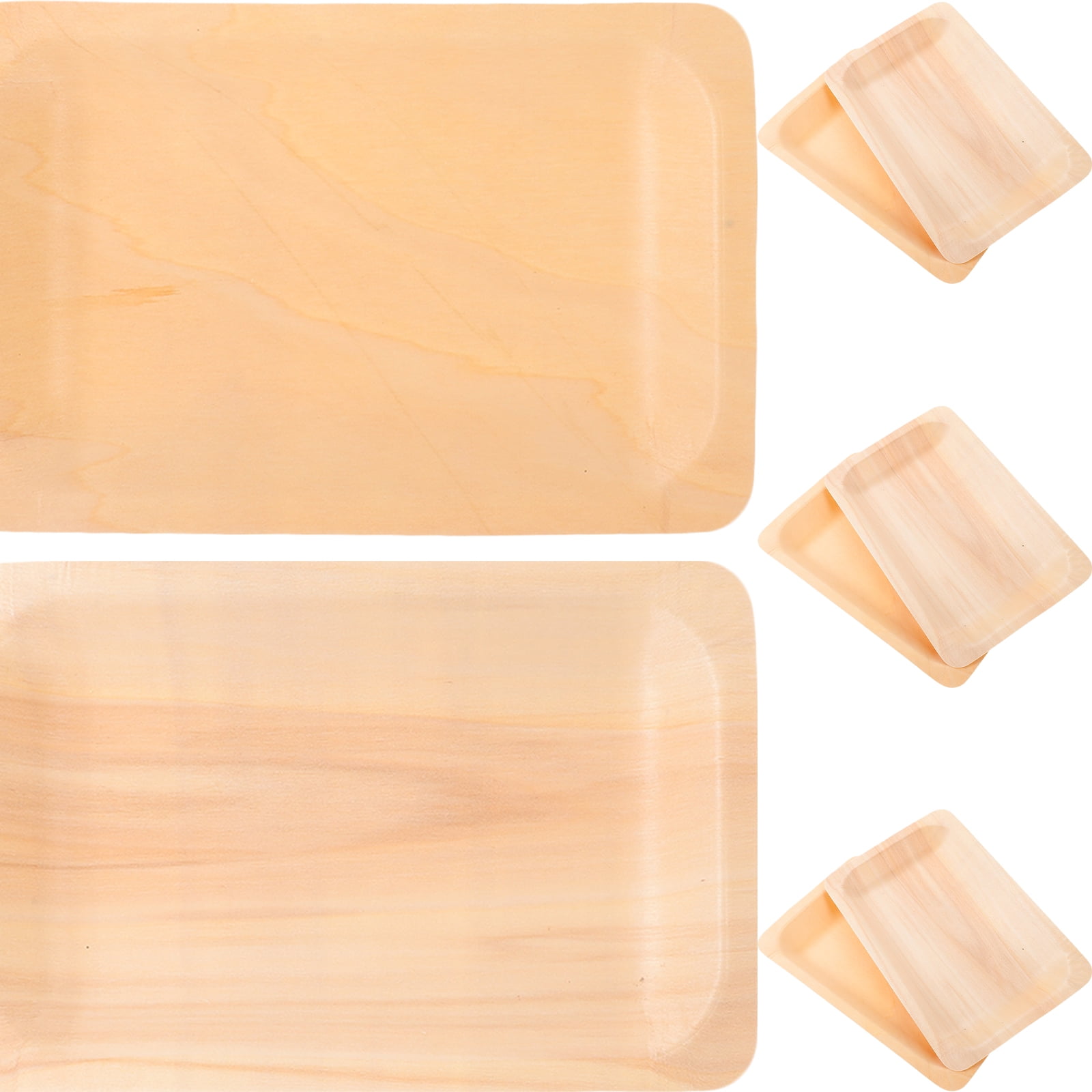 8pcs Dish Plate Food Storage Server Dessert Serving Dish Fruit Cheese