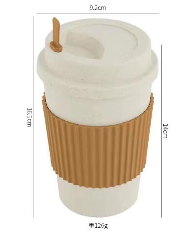 480ML Disposable Plastic Hot & Cold Drinking Cups Coffee Cups for