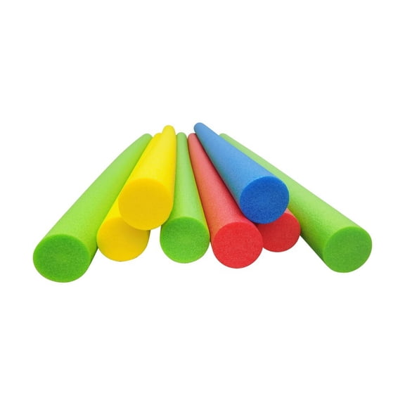 8pcs Drowning Prevention Buoyancy Rods Sponge Swimming Rods Foam Rods Swim Aid Tool Pool Noodles